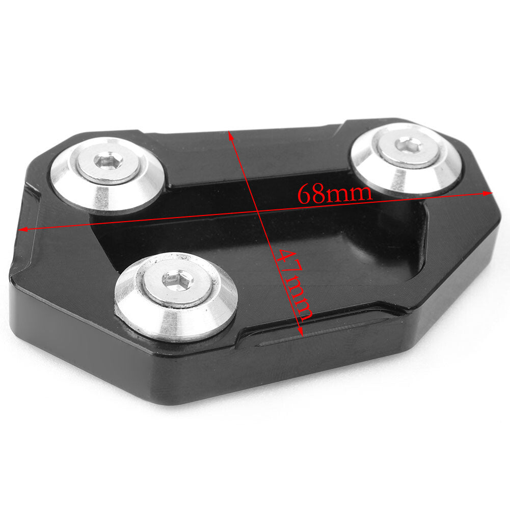1x Kickstand Enlarge Plate Side Stand Extension Pad Fit for BMW S1000R 14-2016 Blue Q