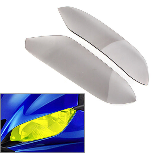 for Yamaha YZF R3 R25 18-21 Grey Front Headlight Guard Shield Screen Lens Cover