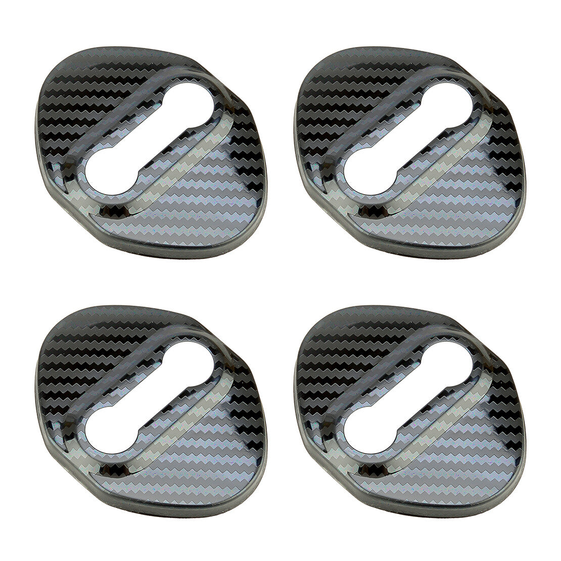4Pcs Door Lock Protection Cover Trim Fit for for Honda CR-V CRV 2007-2023 v