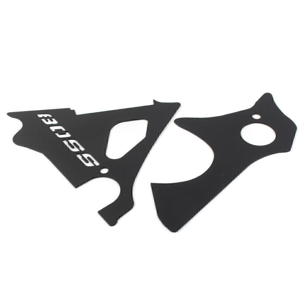 2 Pcs for Suzuki Boulevard M109R Black Engine Side Covers Frame Fillers Keyhole