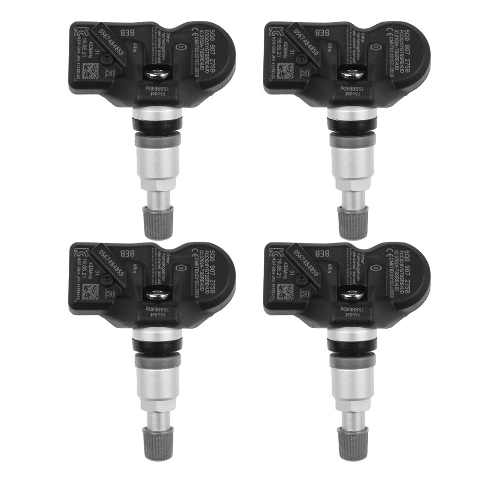 4XTPMS Tyre Pressure Monitor Sensor for VW for Audi for Skoda for Bentley for Porsche 5Q0907275B
