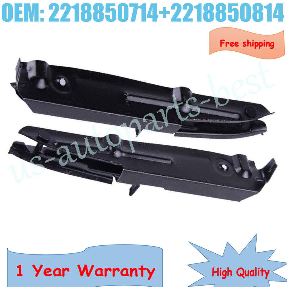 1Pair LHRH Front Bumper Support Bracket Fit for Mercedes W221 S550 2007-13