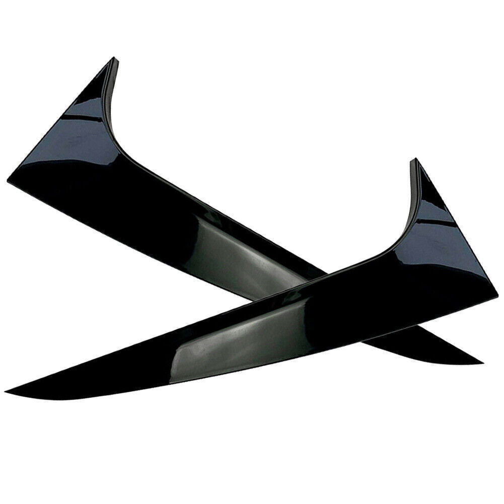 Glossy Black Car Rear Window Spoiler Side Wing Cover Fit for BMW X4 G02 2019-2020