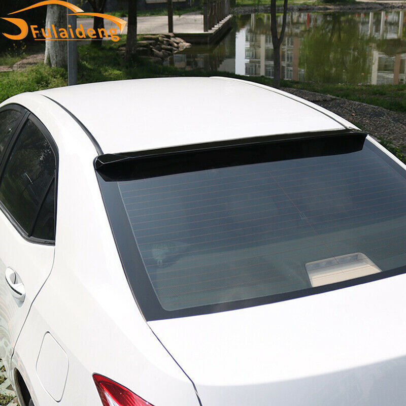 for Toyota for Corolla 2014-18 Black Roof Window Visor Spoiler Wing Fuel Efficiency