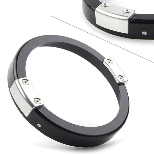 Black+Silver Headlight Cover Guard Protector for Honda 2021 Rebel CMX 500 Q