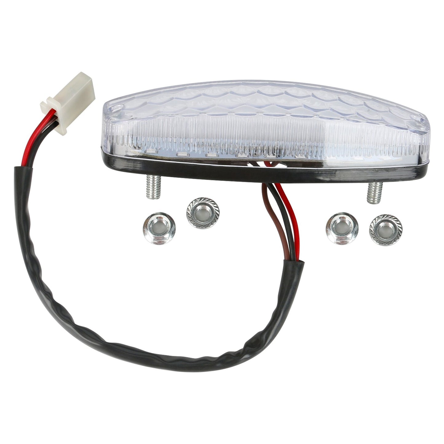 12V universal LED brake and stop lights for motorcycles, all-terrain vehicles, off-road bicycles