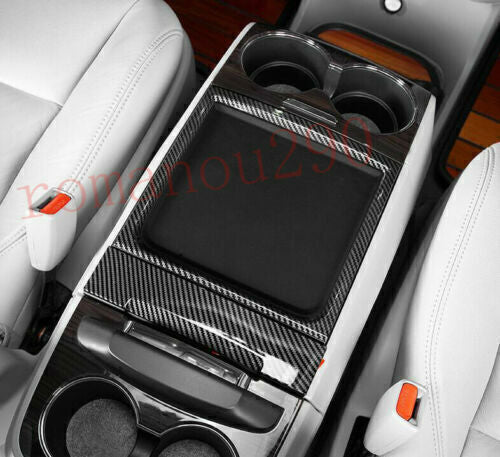 for Land Cruiser 2016-21 Carbon Fiber Door Rearview Mirror Cover Trim Cap v
