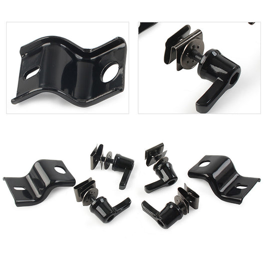 Saddlebag One Touch Upgrade Kit for Harley Electra Road Glide FLHR Classic Black Q