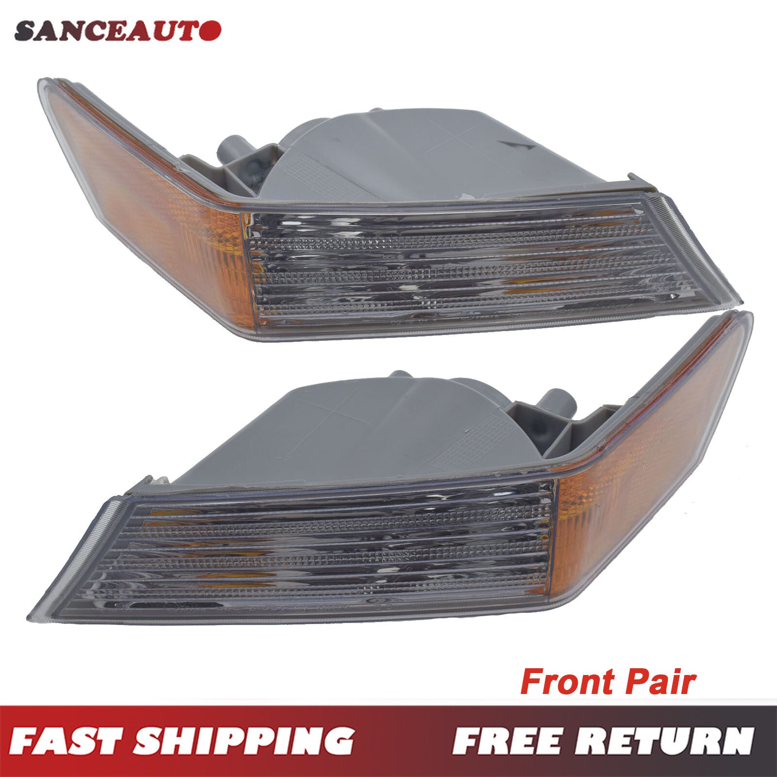 2-Piece Parking Light, Turn Signal, and Directional Light Front Set Suitable for 07-14 for Jeep Patriot n