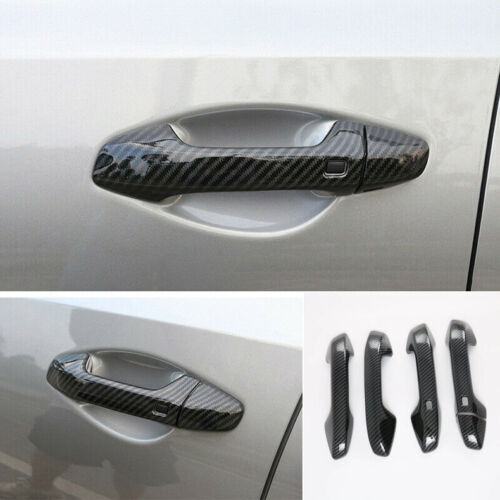 for Hyundai for Elantra 2017-2020 Chrome W/ for Smart Key Door Handle Molding Cover Trim v