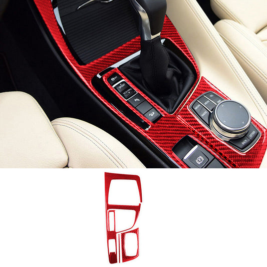 20Pcs Carbon Fiber Central Console Trim Kit For Tacoma 2016-2021 Type B v