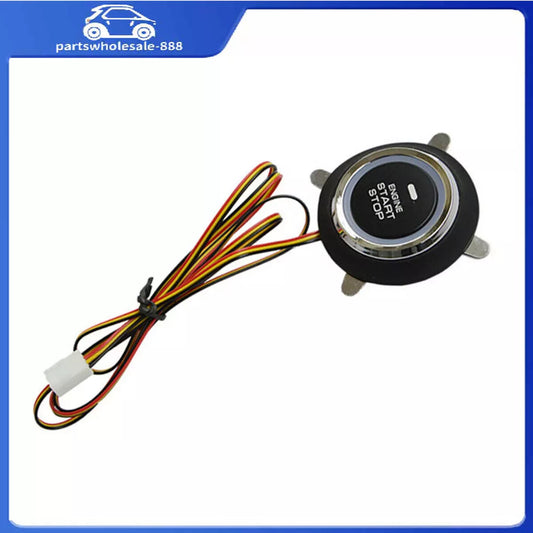 Car engine ignition start button switch keyless entry remote start kit