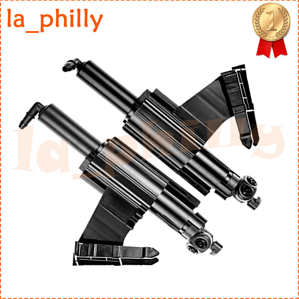 Pair Front Left Right Headlight Washer Jet Nozzle for Ford Focus III 2012-2015