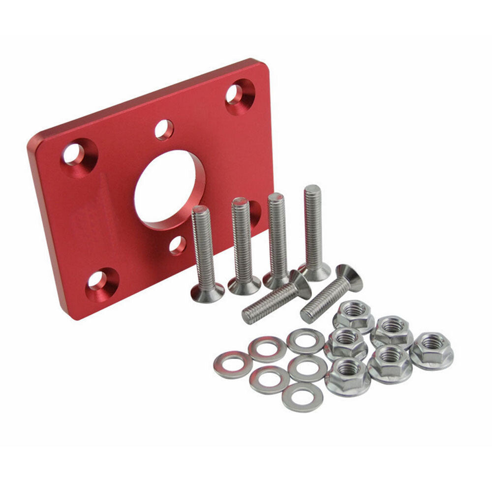 Universal Brake Booster Delete Adapter Plate for Honda for Civic EG EK Integra Red Q