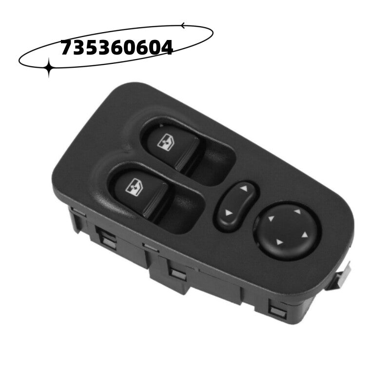 Left front power window mirror switch for Fiat for Lancia Ypsilon 03 - 2011 hatchback model - n