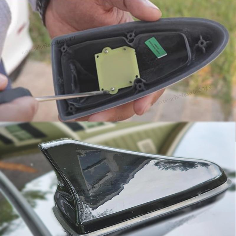 Suitable for Kia Optima 2015 2016 2017 2018 2019 2020 Shark Fin Antenna Roof Cover (Black)