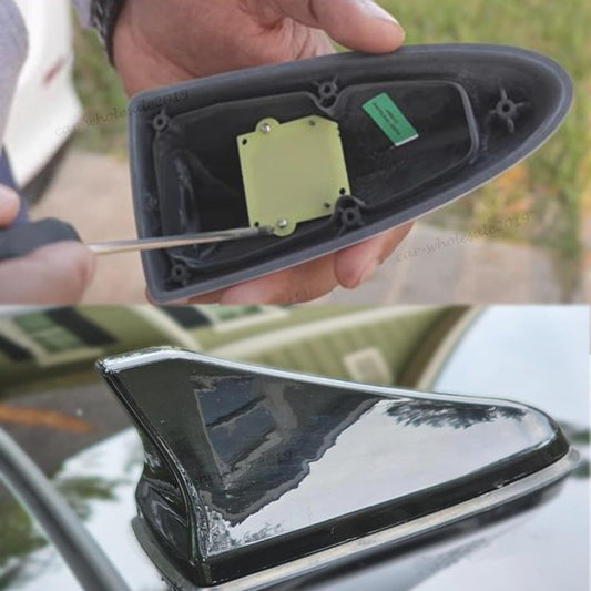 Suitable for Kia Optima 2015 2016 2017 2018 2019 2020 Shark Fin Antenna Roof Cover (Black)