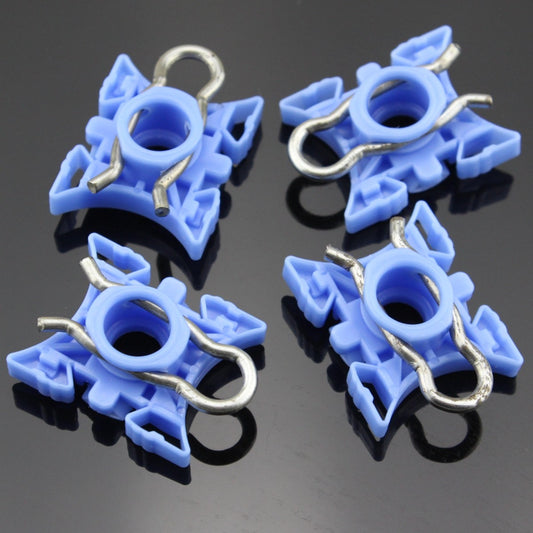 4-piece set of cushioning rubber cable rings for Audi A1, A3, S3, and for A4 engine hood mounting. (07C103226B) Q