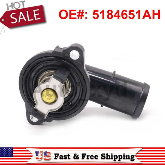 Thermostat housing is suitable for Jeep Grand Cherokee for Wrangler JK 11-18 and for Dodge Durango 11-15 Q
