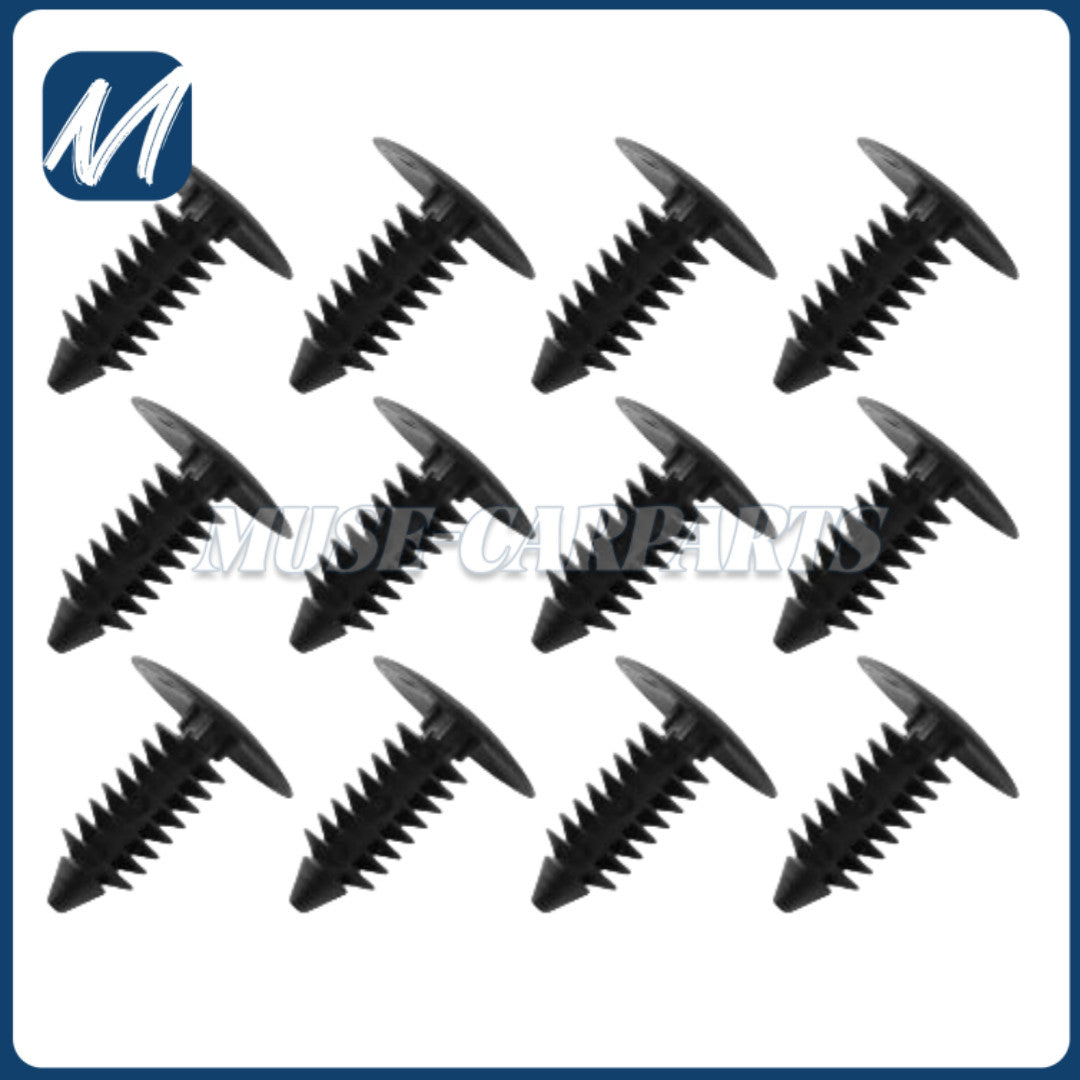 100X 8 mm Bumper Clip, Car Hole Plastic Rivet Fastener, Mudguard New Product Launch