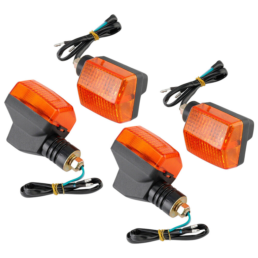 4 Rear  Front Turn Signal Lamps Right Left Fit for 1993-2021 for Honda XR 650L New Q