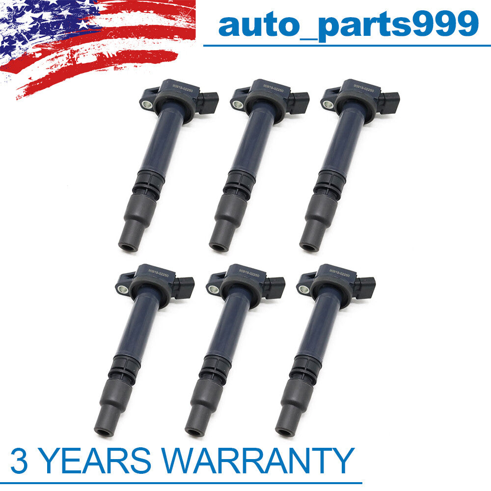 6-pack ignition coils suitable for Lexus Es300h 2013-2018 2.5L 90919-02250 90919-02260- n