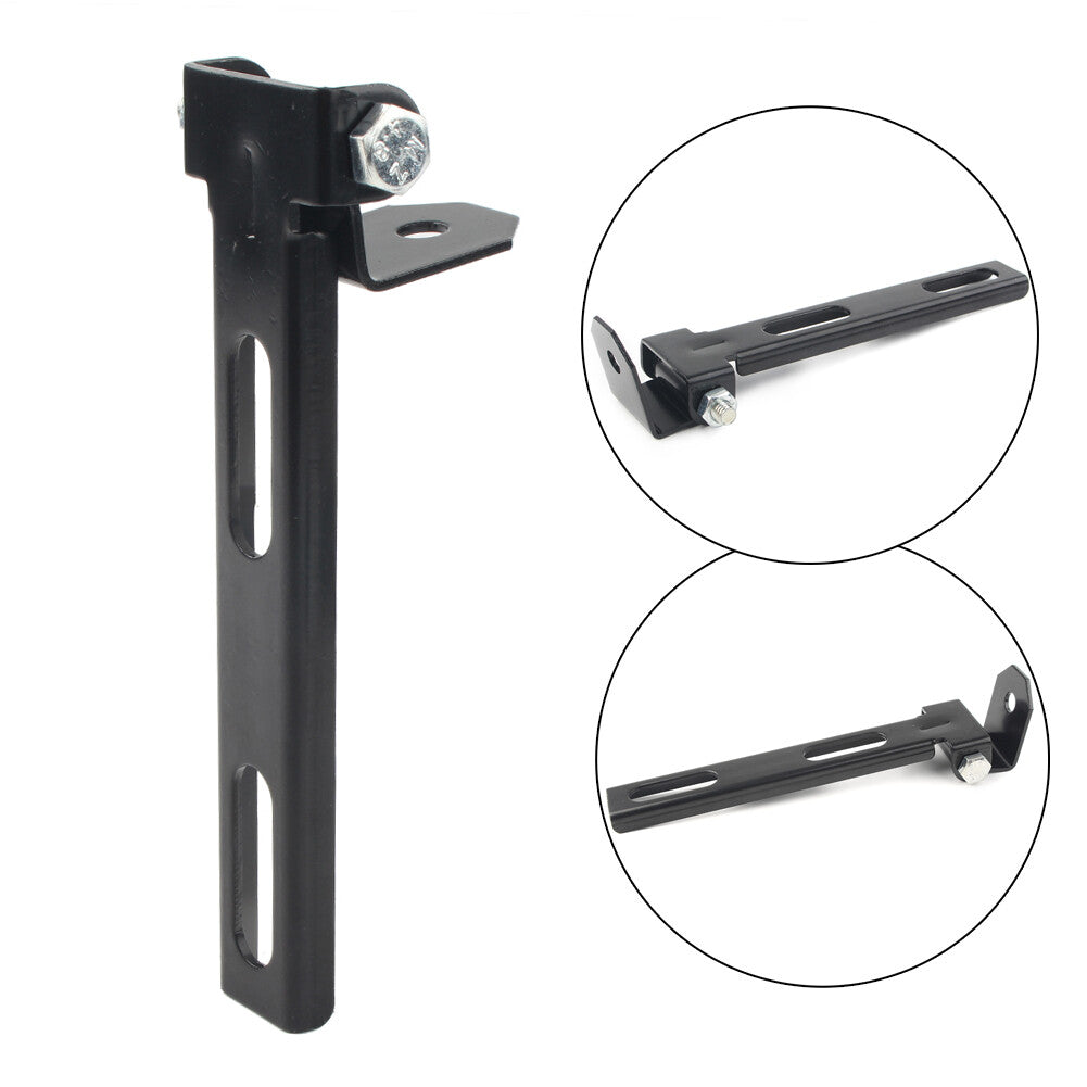 Solo for Seat Mount Kit Front Bar w/ Swivel Bracket for Harley Chopper Bobber Black