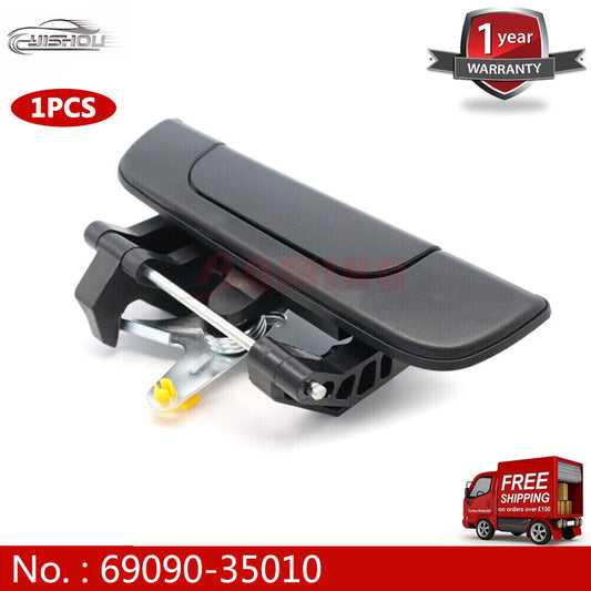 69090 - 35010 Suitable for Toyota Tacoma pickup truck, black, rear tailgate handle.