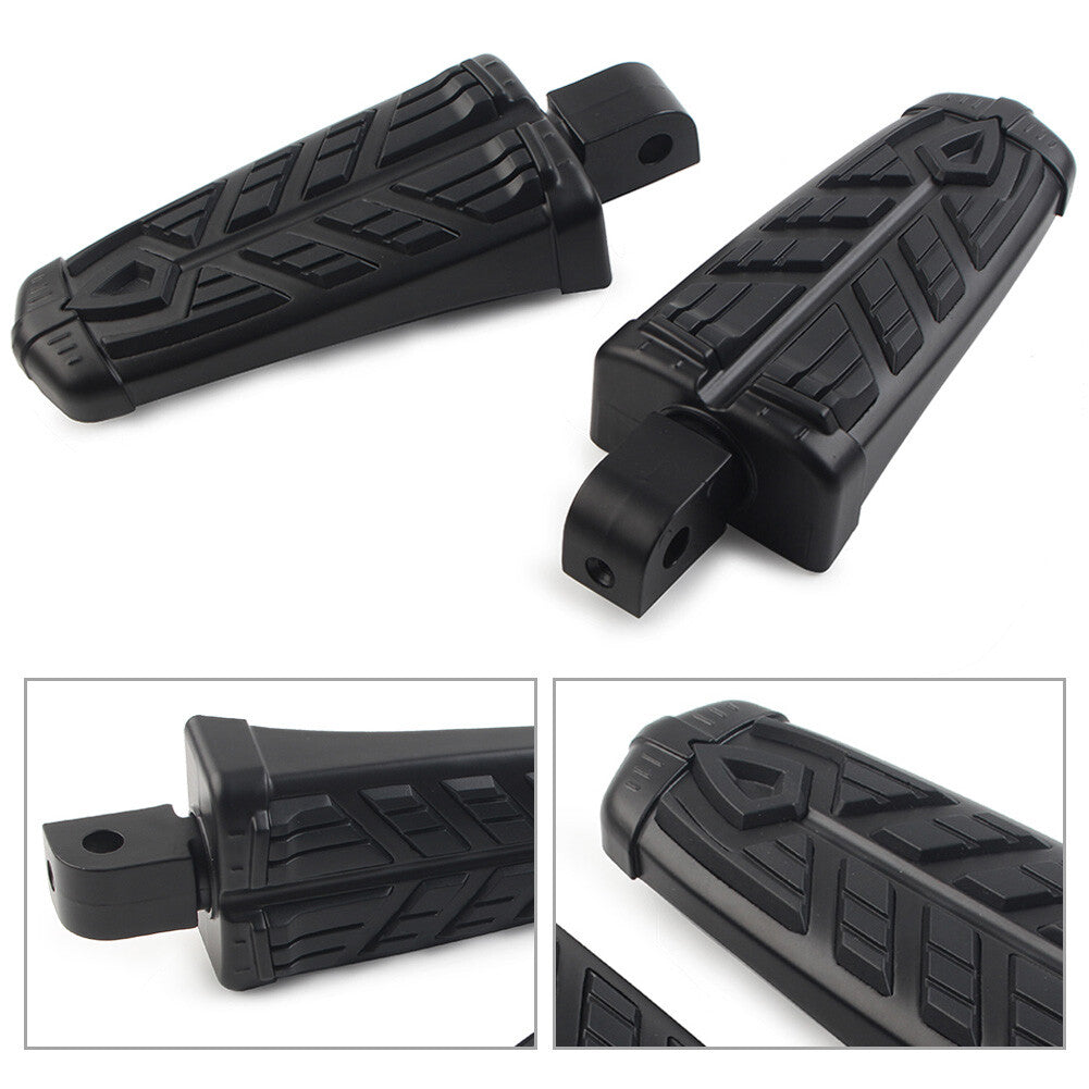 2PCS hintere Fu?rasten Fu?rasten Pedale Set f¨¹r for Honda VTX 1800 2002-2008 Schwarz