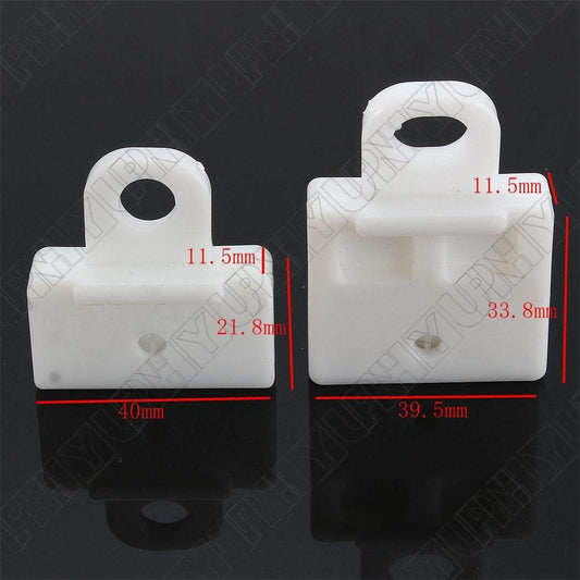 2Pcs Power Window Regulator Clips Door Glass Channel Clip for Toyota 51337020660 Q