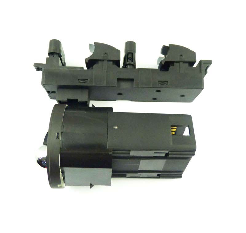 for for VW for Jetta for Golf MK4 for Bora for CHRome Headlight Master Window Switch 2 pcs 3BD959857- v