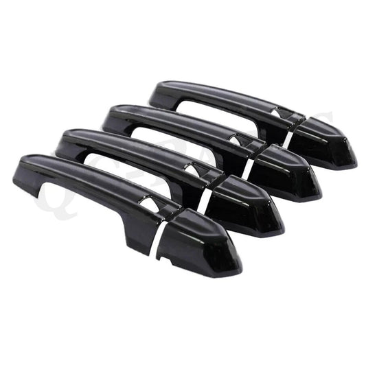 Glossy Black for Smart Key Door Handle Cover Trim for Cadillac ATS XTS CT6 XT4 XT5 XT6