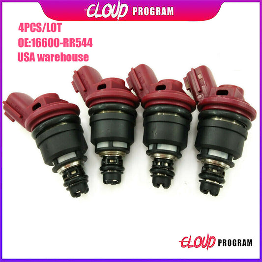 4x 740cc Fuel Injectors 16600-RR544 For Skyline R33 RB25DET ECR33 300ZX v