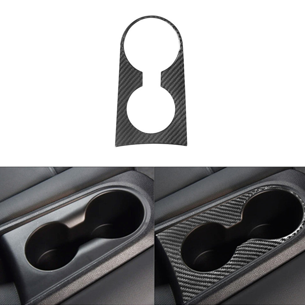 4Pcs Carbon Fiber Door Handle Frame Cover Trim For X3 F25 X4 F26 2011-2017 v