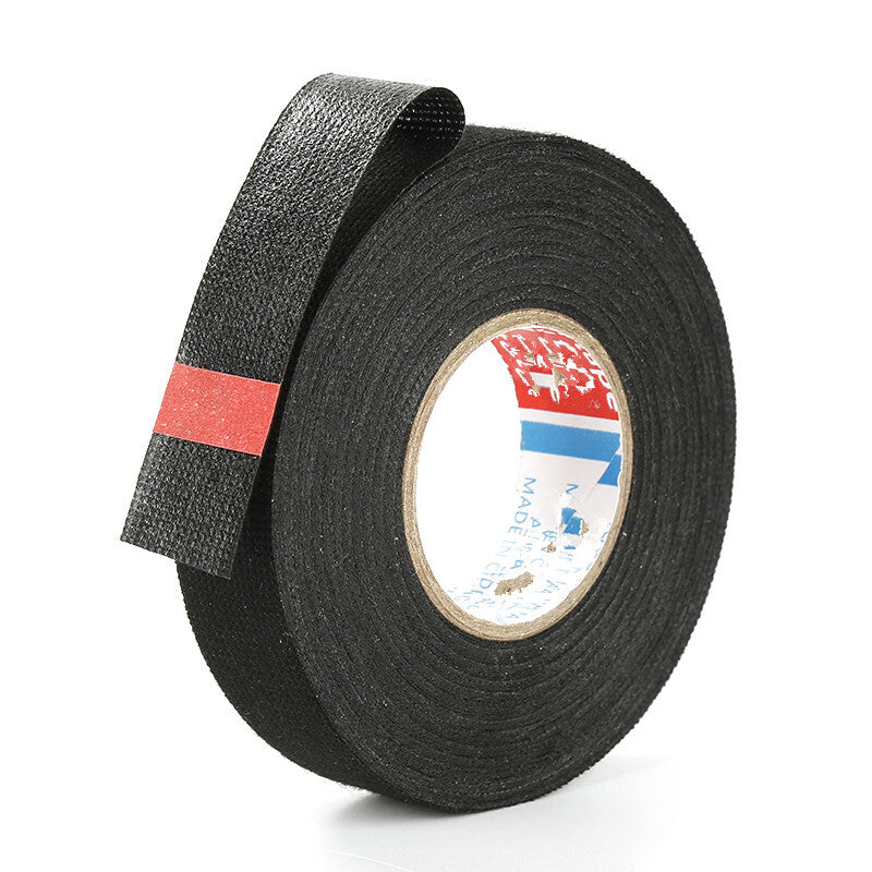 2P 15M Car Cable Tape Harness Heat Resistant Flame Retardant Adhesive Cloth Tape