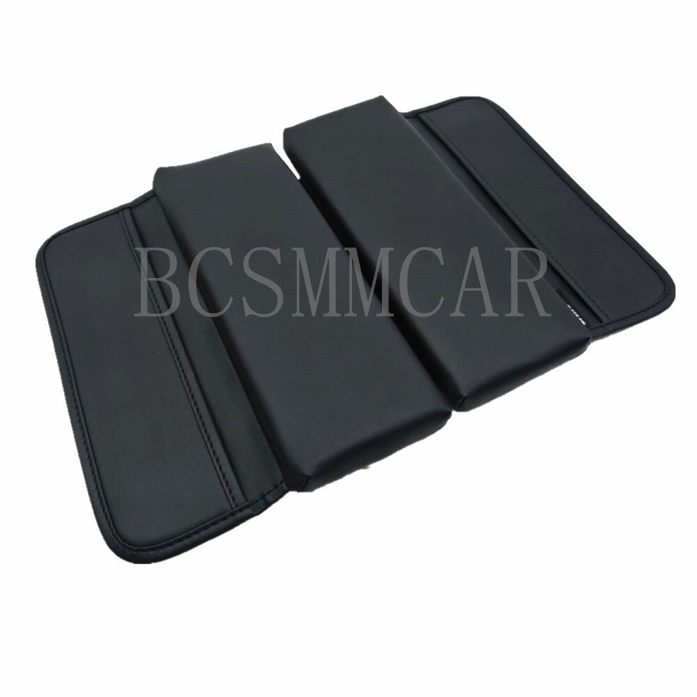 Car Center Console Pad Armrest Cushion Mat Cover Interior Trim W/Storage Bag