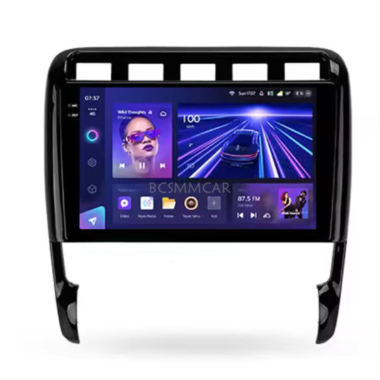 For Carplay 9in 2Din Car Stereo Radio GPS Fit For 2003-2010 for Porsche for Cayenne