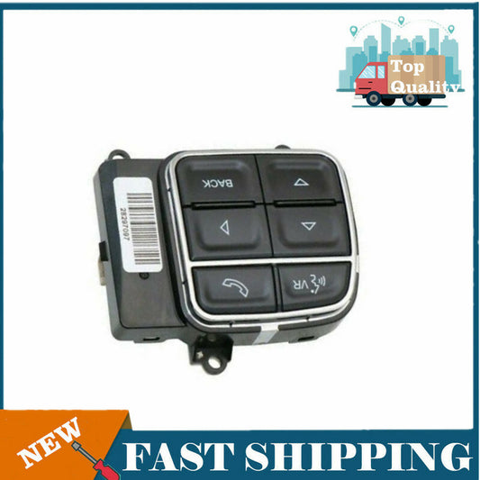 new steering wheel EVIC control switch 56046255AD, compatible with 2011-2014 for Dodge for Chrysler vehicles. n
