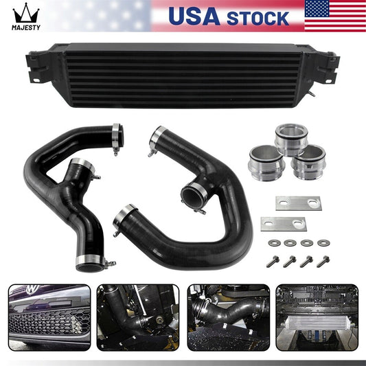Turbo Intercooler Kit for Audi A3 for VW for Golf MK5 MK6 GTI FSI for Jetta 2.0T 06-10 Black