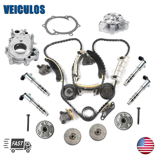 VVT Timing Chain Kit For 08-16 for Buick Enclave 10-14 for Cadillac CTS 3.6L V6 DOHC