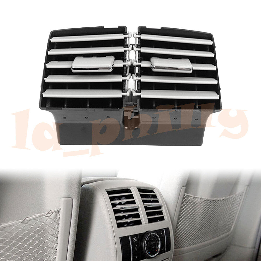 Gray Rear Air Vent Grill A1648300454 Fits 06 for Benz M-Class for SUV Center Console Q