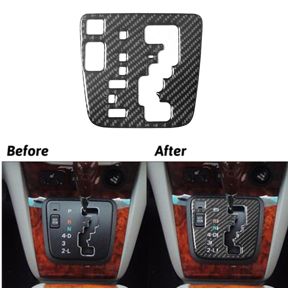 Carbon Fiber Gear Shift Cover Trim for LEXUS RX330 2004-2006 RX350 2006-2009