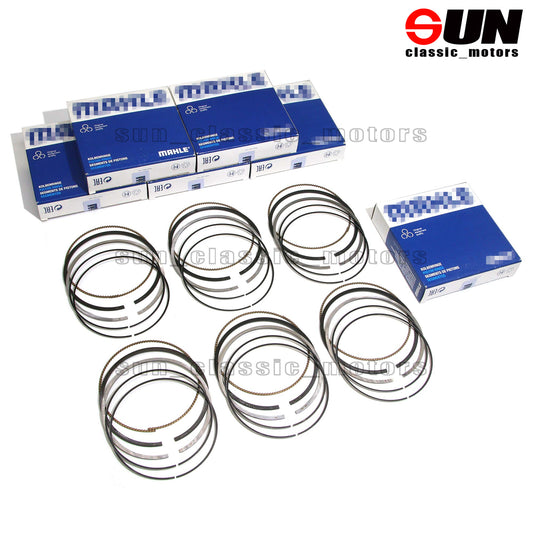 6-Piece Piston Ring Kit STD for 325 530 730 X3 E46 E60 3.0L M54B25 11257511697-