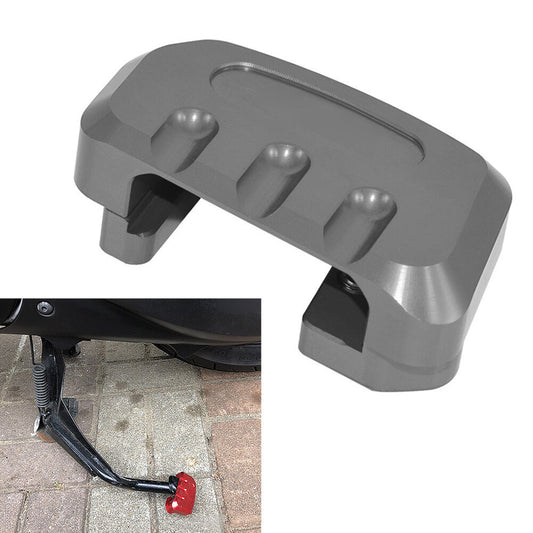 Fit for Honda PCX125 PCX150 Grey Kickstand Foot Side Stand Exension Enlarger Plate Q