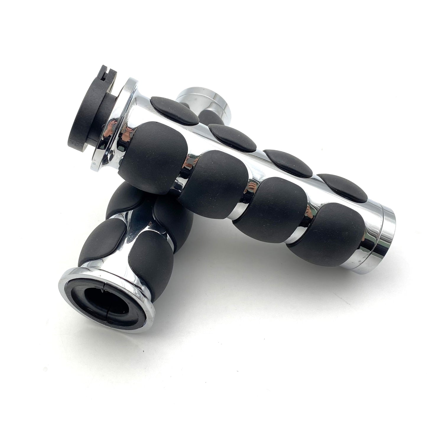 for Harley Davidson Electra Glide Classic FLHTC A Chrome 1 Handlebar Hand Grips