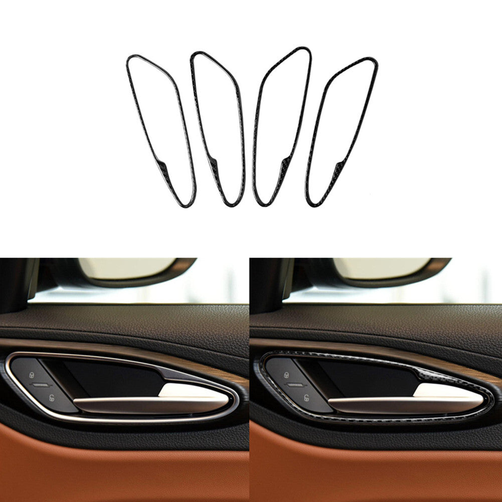 for Honda Accord 2018 - 2022 Carbon Fiber Dashboard Vent Frame Trim 3P- v