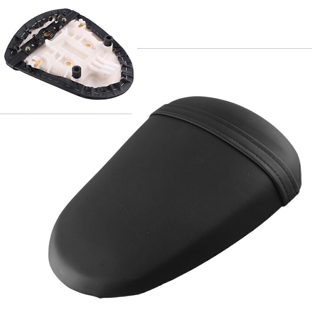 Rear Passenger for Seat Cushion Pillion Black Fit for Suzuki GSXR 1000 2007 2008 Q