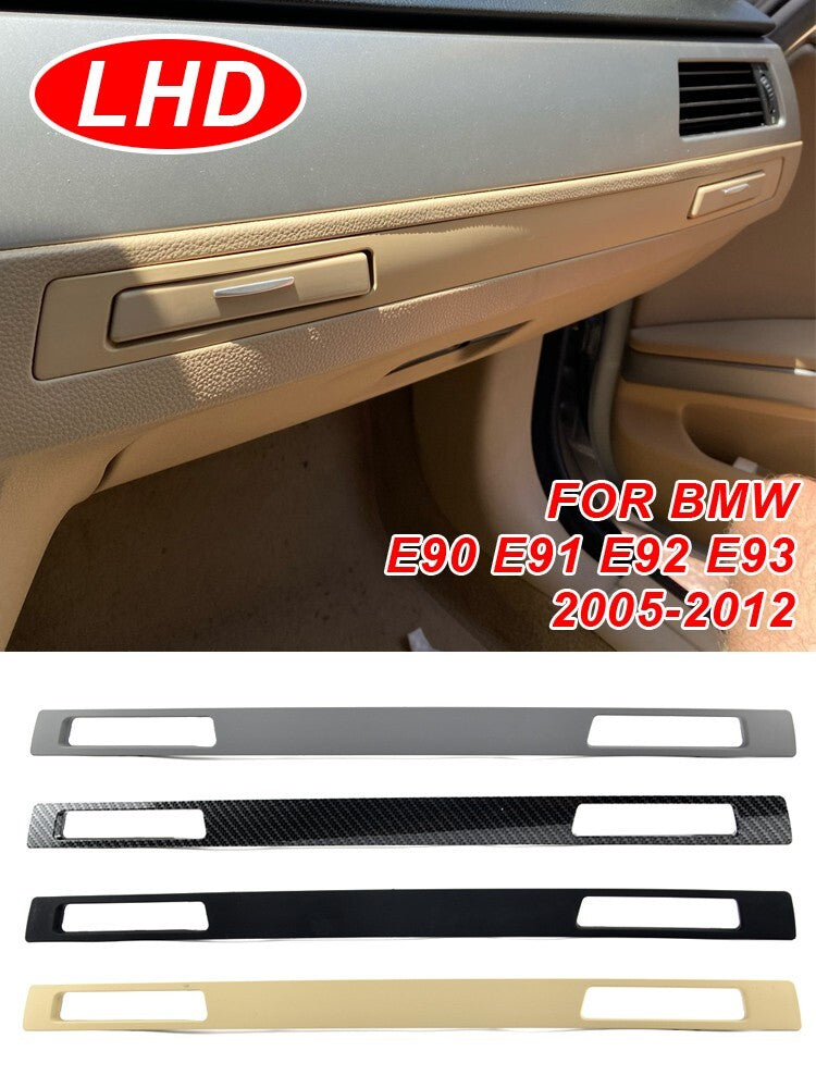 carbon fiber Water Cup Holder Panel Interior Strip for BMW 3 Series M3 2005-2012