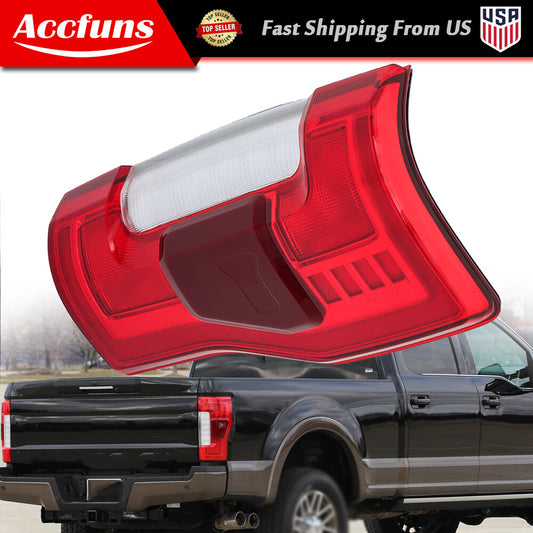 Right-side LED taillights with blind spot monitoring for 2017-2019 and F-350 Super Duty- . n