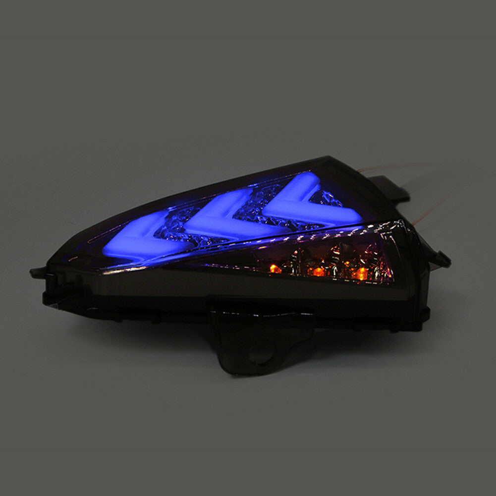 for Yamaha R15 2014 -2016 LED Tail Light Turn Signals Brake Light Blue Ligtht